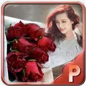 Red Rose Photo Frames on 9Apps