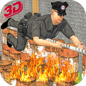 Police War Training School:Fitness Training Course icon