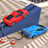 Chained Cars Impossible Stunts - Car Driving 2021 icon