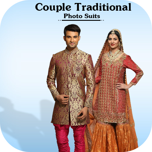 Couple Traditional Photo Suit icon