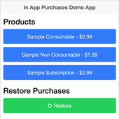 In App Purchase Test icon