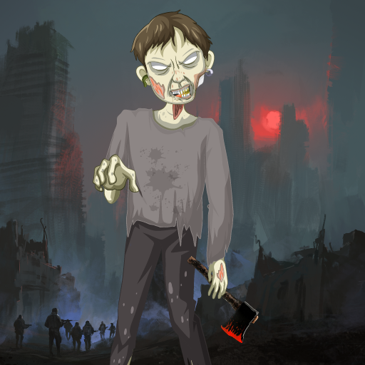 Running zombie Attack Games icon
