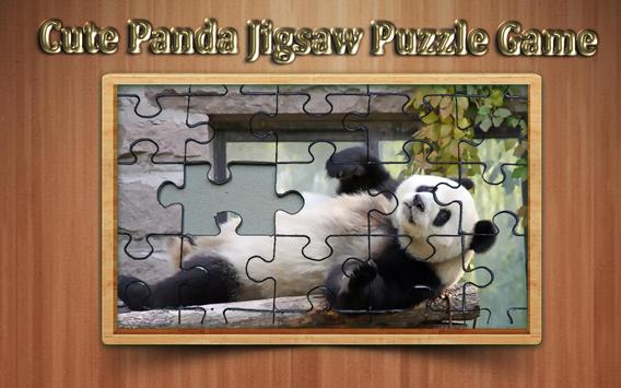 Cute Panda Jigsaw Puzzle Game screenshot 1