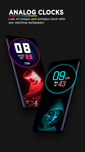 Smart Watch HD Clock Wallpaper screenshot 3