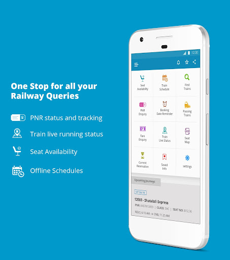 Indian Rail Train Info screenshot 1