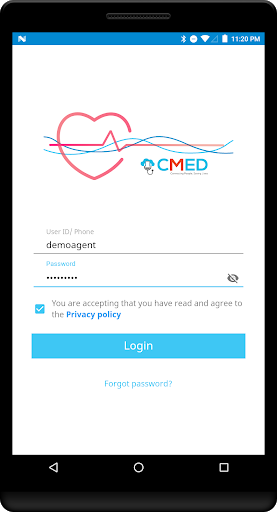 CMED Agent screenshot 1