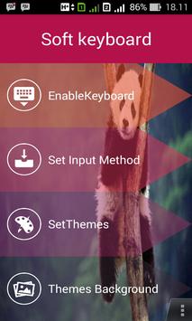 Tema Keyboard Panda Lucu screenshot 4