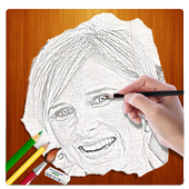 Pencil Sketch Photo icon