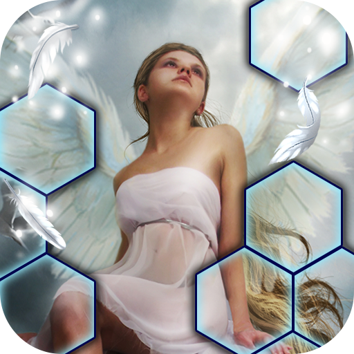 Hidden Scenes Angel Adventure: Picture Tile Swap icon