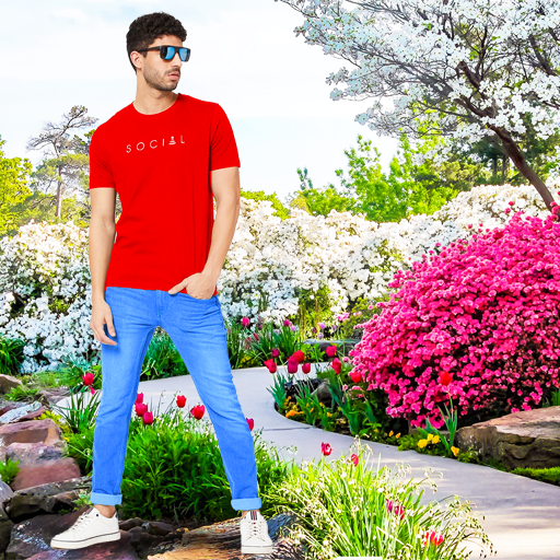 Garden Photo Editor &amp;  frames icon