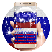 3D Russian Flag Keyboard icon
