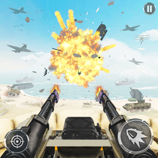 World War: WW2 Beach Gun Games icon