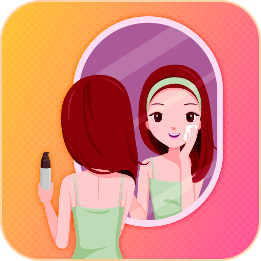 Mirror makeup icon