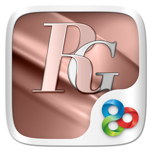 Rosegold GO Launcher Theme icon