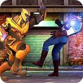 Grand Superhero Street Fighting - Thanos Revenge