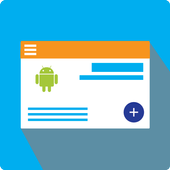 Material Design Business Card icon