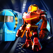 Robot Train Driving icon