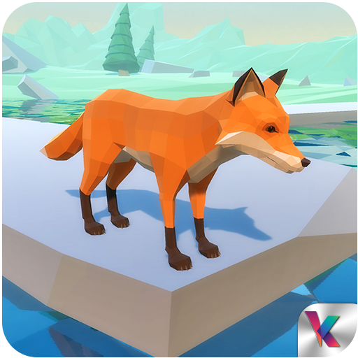 Fox Simulator Fantasy Jungle: Animal Family Games icon