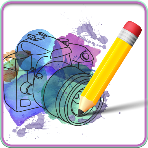 Pencil Camera Sketch icon