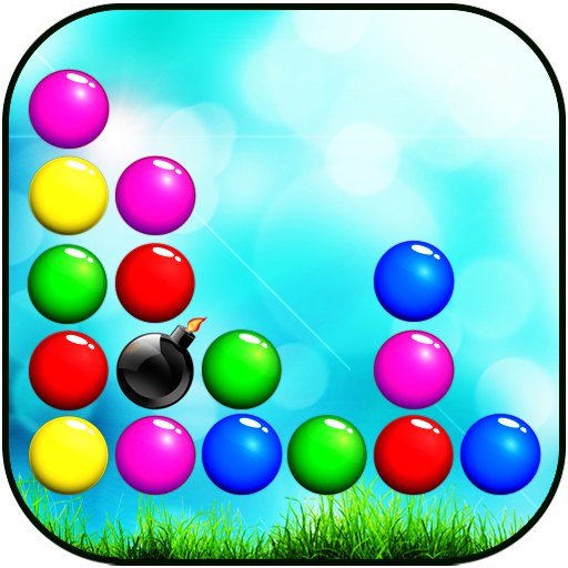 Popping bubbles icon