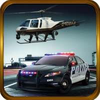 Police Helicopter-Criminal car