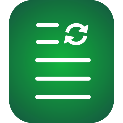 Simple Text - w Dropbox sync icon