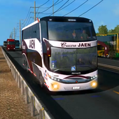 Mountain Bus Racing Driving 3D أيقونة