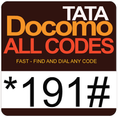 Tata Docomo All Codes icon