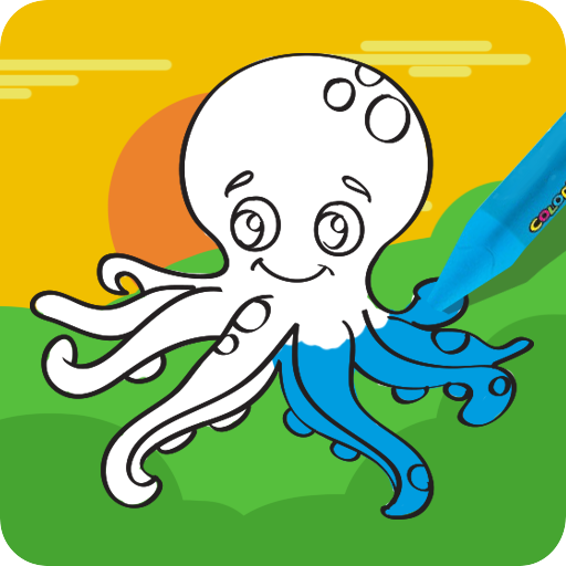 Kids Coloring &amp; Painting App icon
