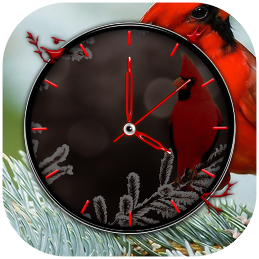 Bird Clock Live Wallpaper icon