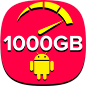 1000Gb Ram mobile cleaner icon
