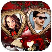 Couple Love Dual Photo Frames on 9Apps