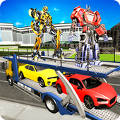 Transform Robot Car Future Cargo Truck Simulator icon
