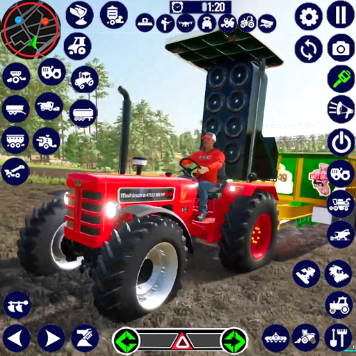 Tractor Farming 3d Games 2024 icon