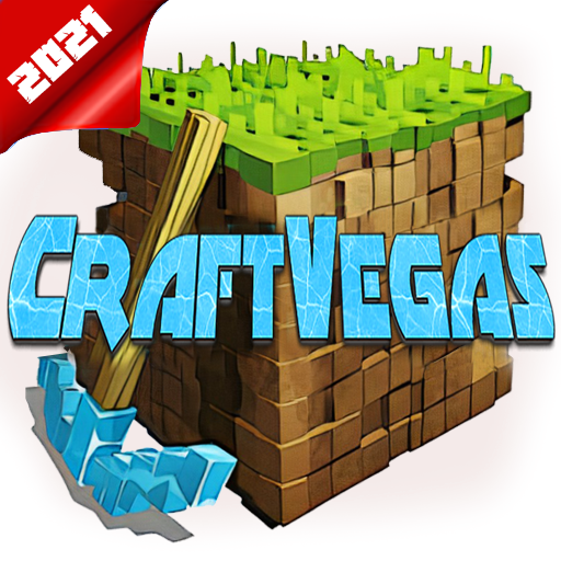 CraftVegas Game: Block Crafting &amp; Building Game icon