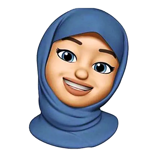 Memoji Muslim Hijab Stickers f icon
