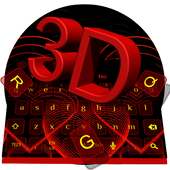 3D Classic Romantic Love Heart Keyboard on 9Apps