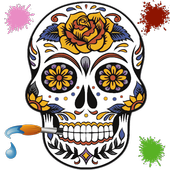 Halloween - How to draw☠️ icon