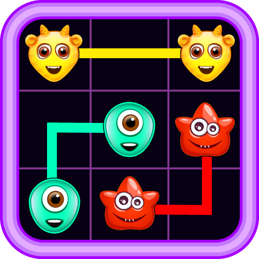 Connect Monster Puzzle Game icon