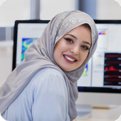 مسلمات أجنبيات من أوروبا للتعارف أيقونة