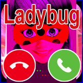 Fake Call Miraculous Ladybug icon