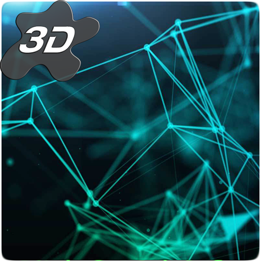 Particle Plexus Sci-Fi 3D Live Wallpaper icon
