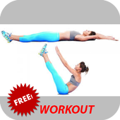 تمارين شد البطن والجسم وانقاص الوزن أيقونة