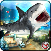Shark Revenge Attack Sim 3d أيقونة