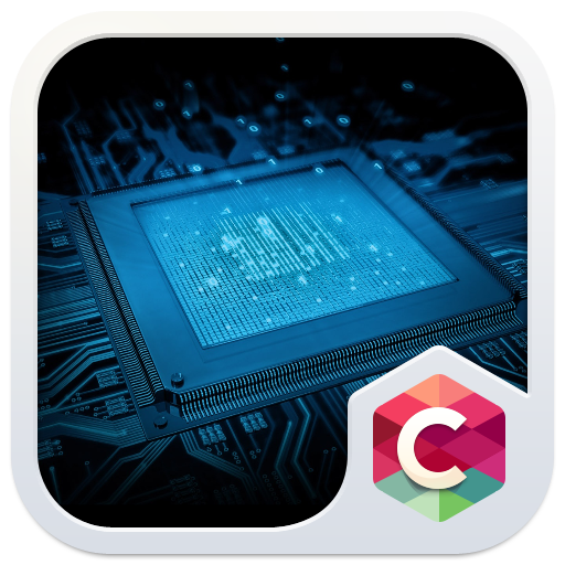 Computer Tech C Launcher Theme icon