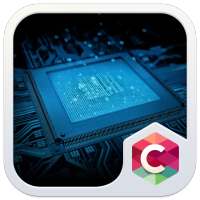 Computer Tech C Launcher Theme on 9Apps