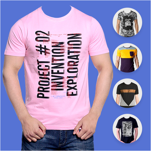 Fancy T shirt Photo Editor for Man icon