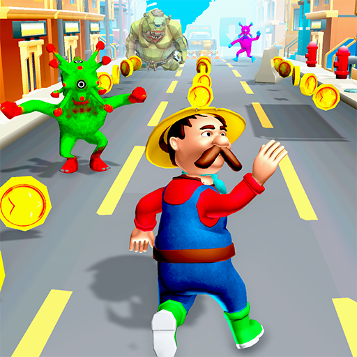 Gramps Run: Endless Subway Runner icon