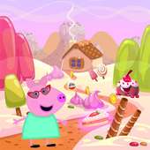 Super pepe pig adventure - Amazing candy jungle