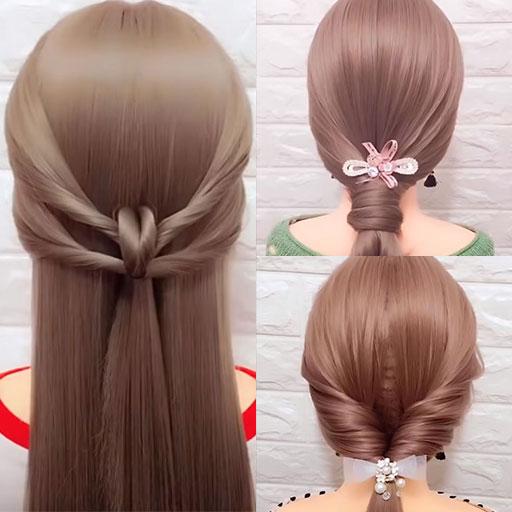 Work Hairstyle - Video Step By Step Offline icon
